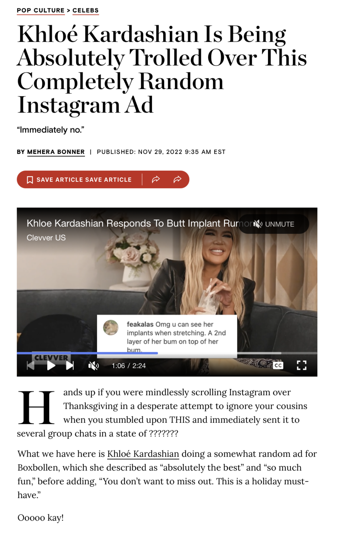 Cosmopolitan article about Jacob and Victor Eriksson